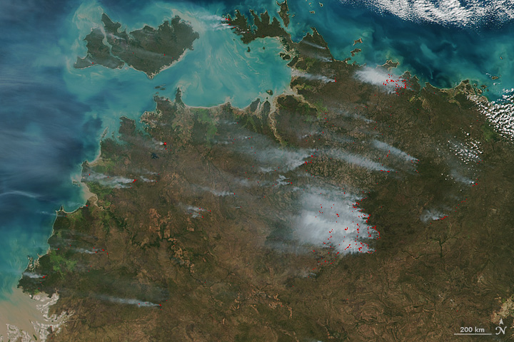 Fires in Northern Australia - related image preview