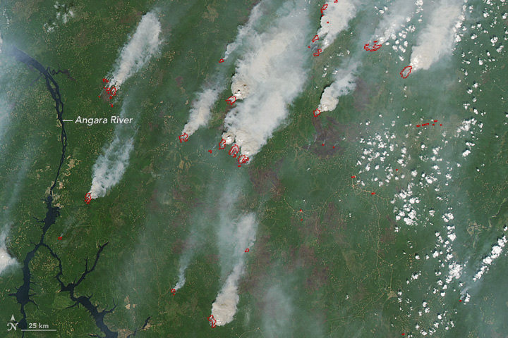 Fires Rage Near Lake Baikal - related image preview