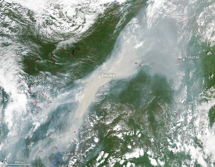 Fires Rage Near Lake Baikal - related image preview
