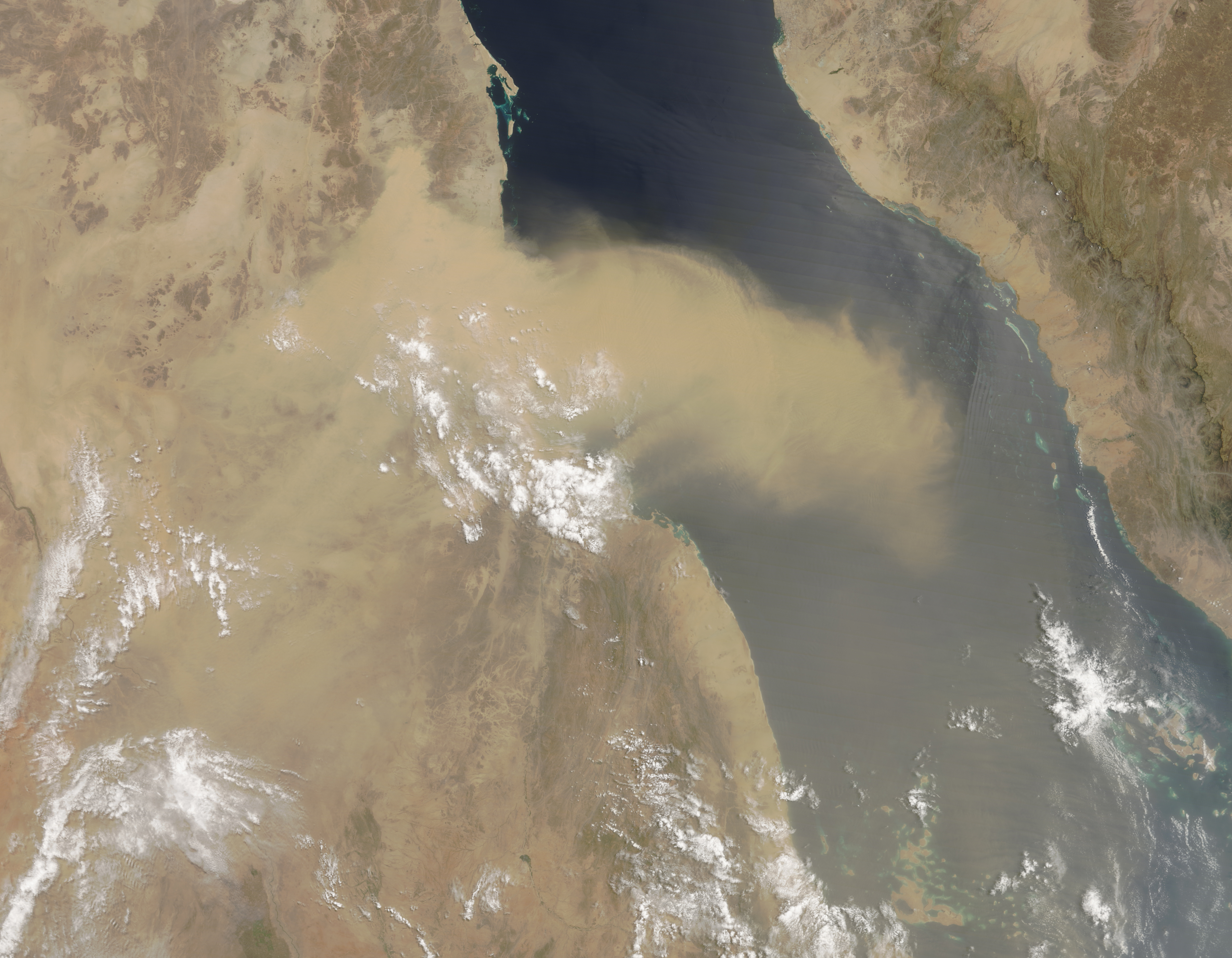 Dust Above the Red Sea - related image preview