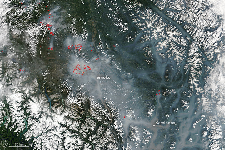 Wildfires in British Columbia - related image preview