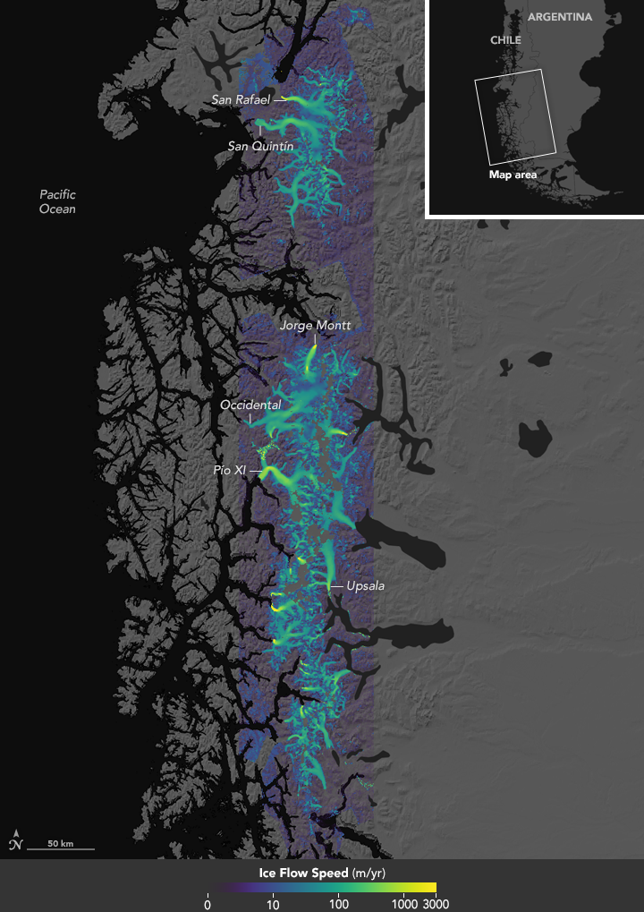 Ice on the Move in Patagonia - related image preview