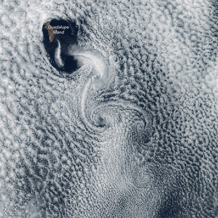 Two Views of Von Kármán Vortices - related image preview