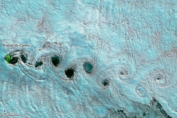 Two Views of Von Kármán Vortices