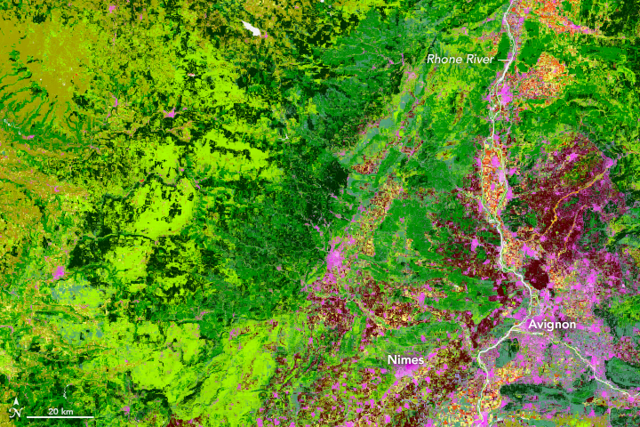 Land Cover Map of France - related image preview
