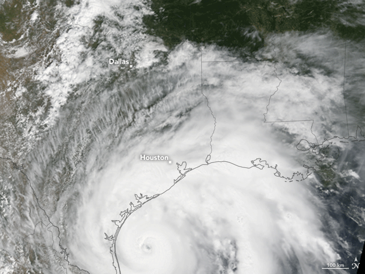 Harvey Stalls Over Southeastern Texas - related image preview