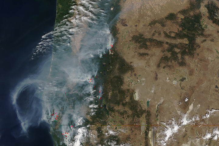 Wildfires and Smoke in Oregon