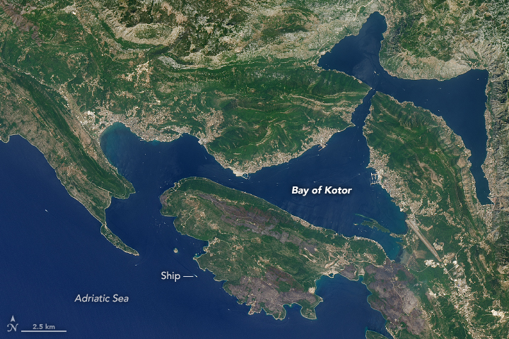 Cruising Through the Bay of Kotor