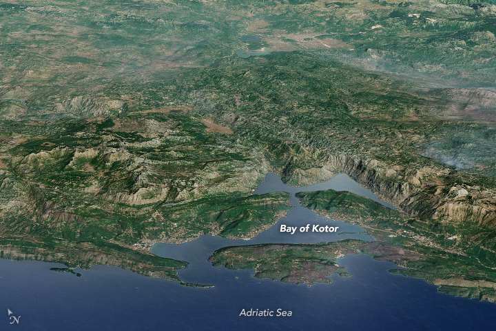 Cruising Through the Bay of Kotor