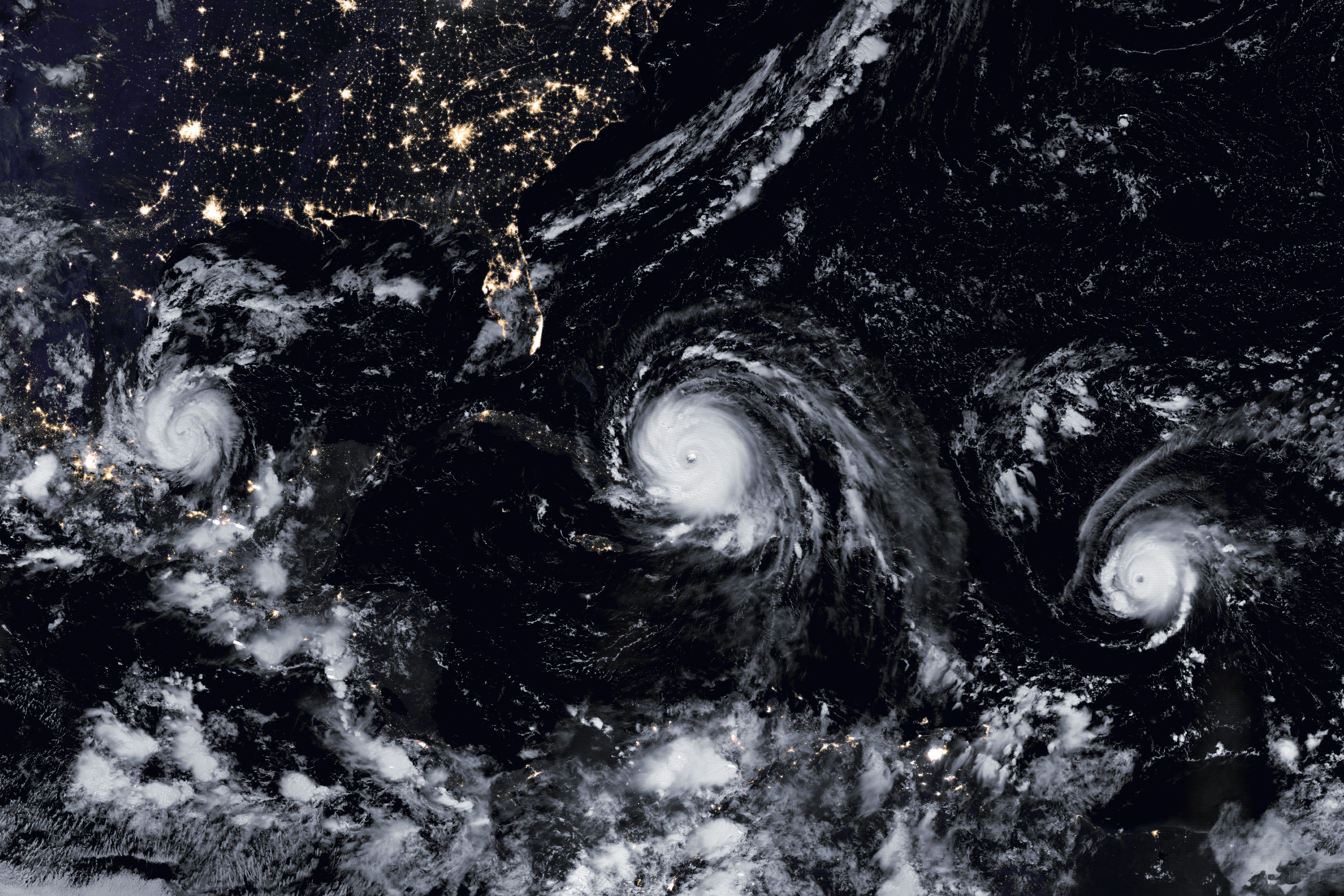 A Menacing Line of Hurricanes  - related image preview