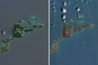 Hurricane Irma Turns Caribbean Islands Brown Hurricane Irma Turns Caribbean Islands Brown