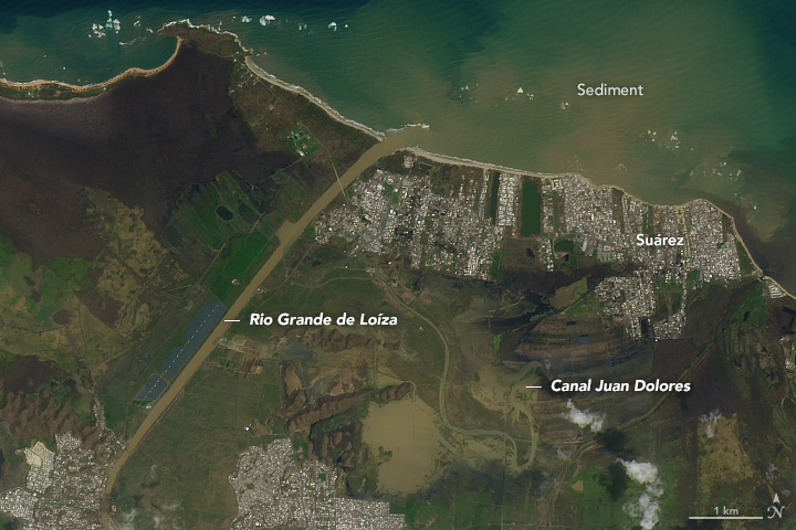 Puerto Rico Landscape Ravaged by Hurricane Maria
