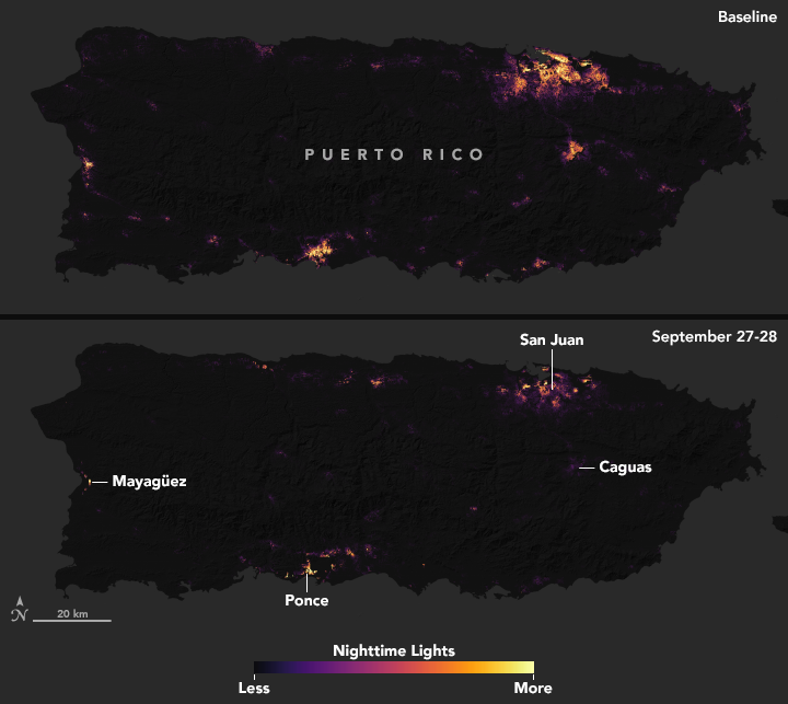 Pinpointing Where Lights Went Out in Puerto Rico - related image preview