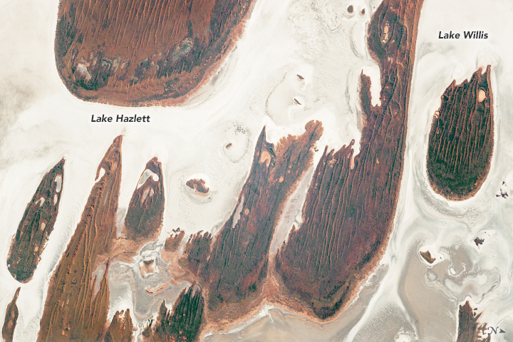 Lake Hazlett and Lake Willis  - related image preview