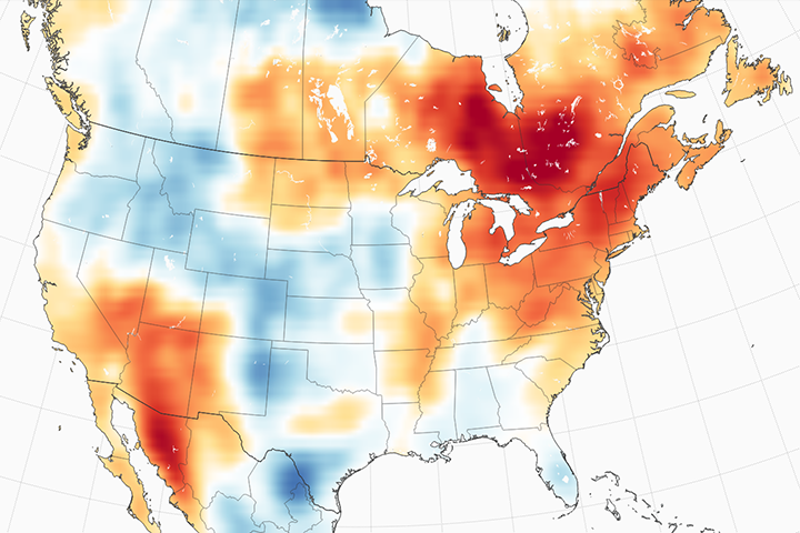 October Scorches Records in the Northeast