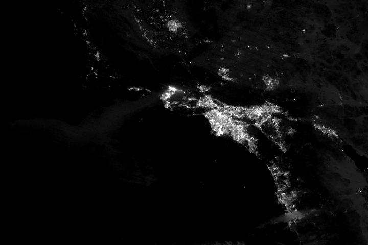 Wildfire Lights Up Ventura