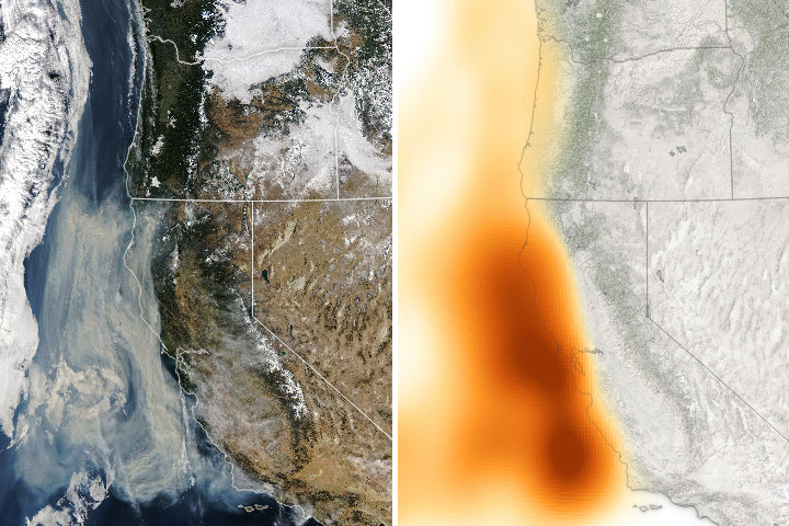 California Wildfire Emissions - selected child image