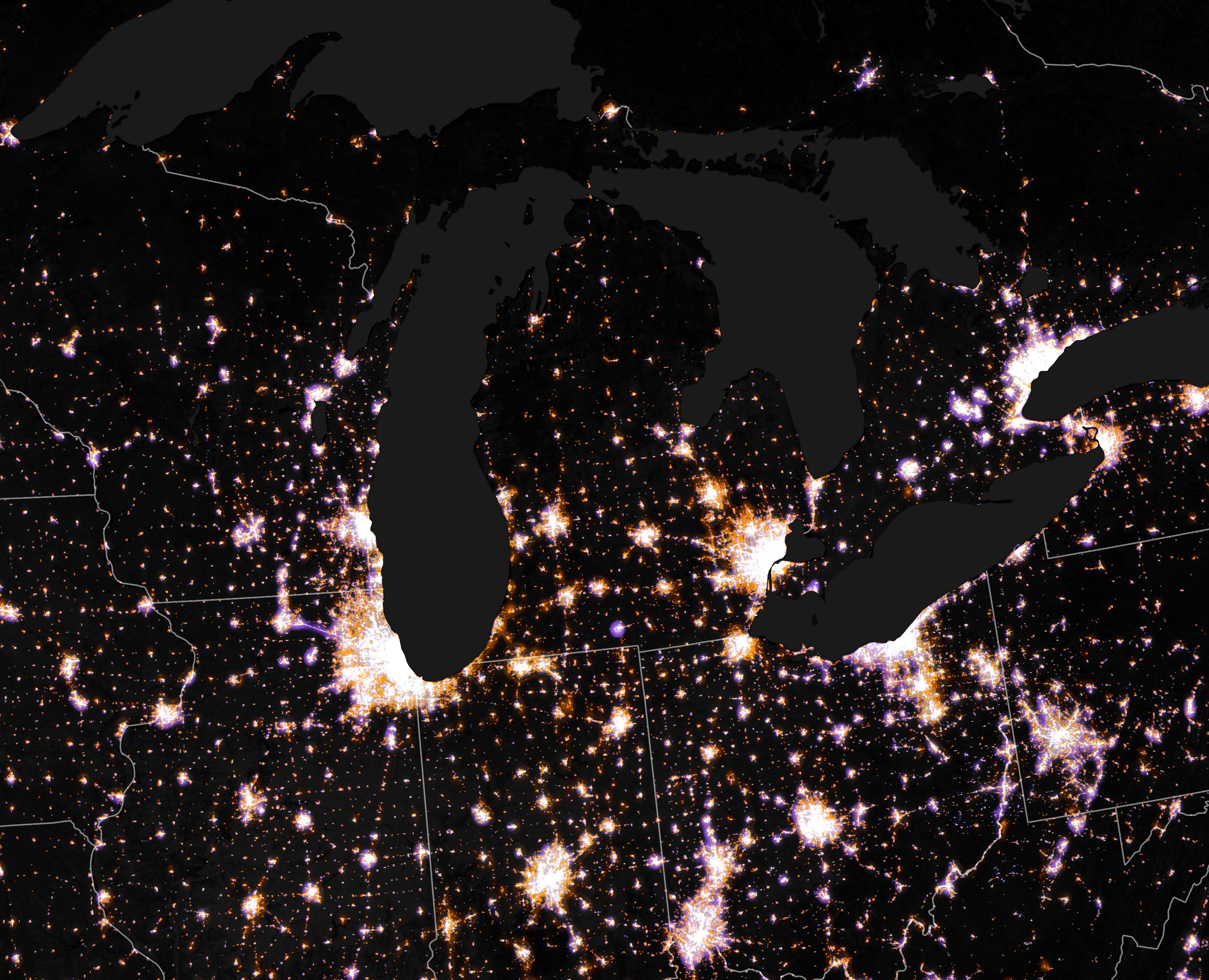 Observing Changes in Nighttime Lights - related image preview