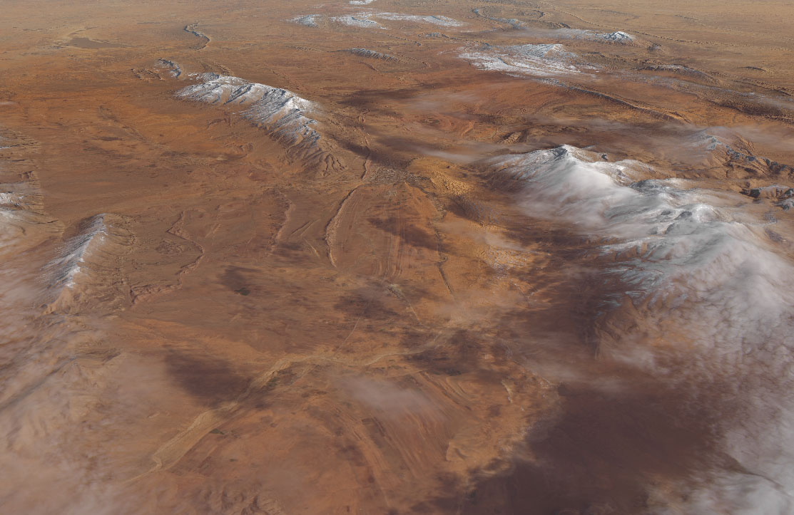 A Dusting of White in the Sahara - related image preview