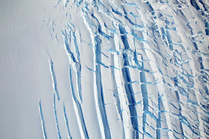 Signs of Flow Atop Antarctic Ice - related image preview