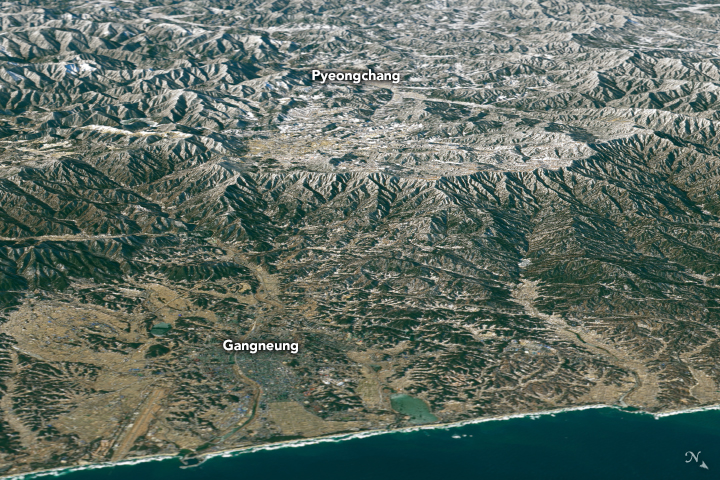 A View of the Winter Olympics from Above - related image preview