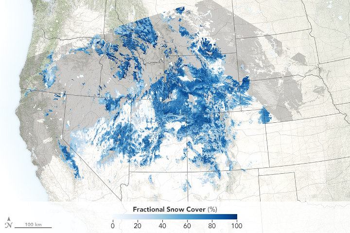 Snow Drought in the Rockies - related image preview