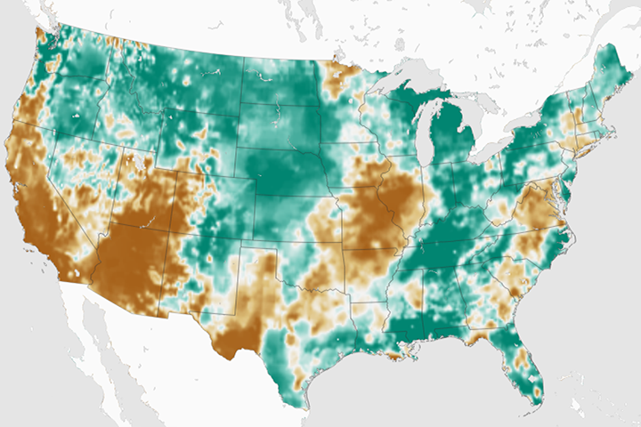 A Dry Winter Brings Drought to the US - selected child image