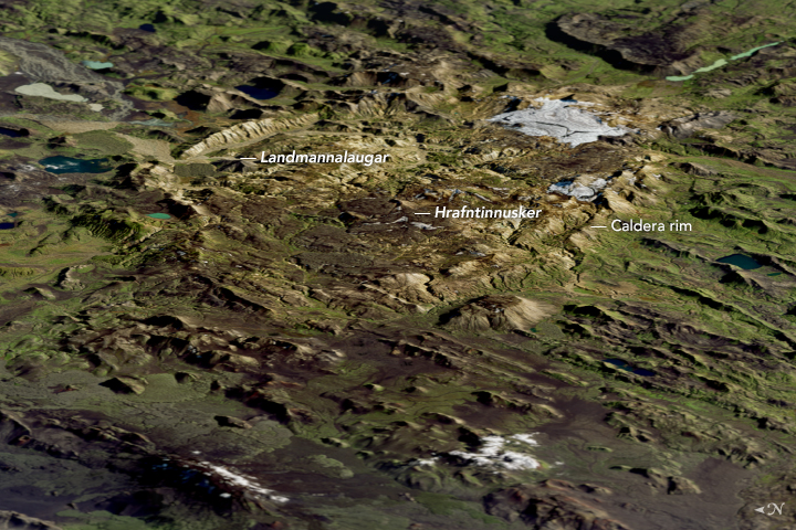 Iceland’s Caldera of Hot Springs