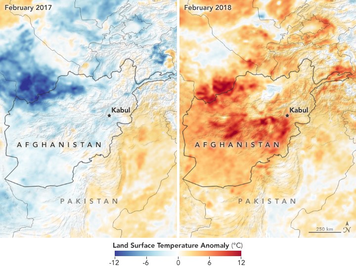 Record Low Snowpack in Afghanistan  - related image preview