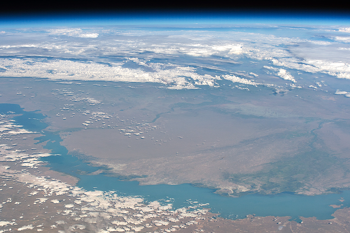 Lake Balkhash Under the Moon - related image preview