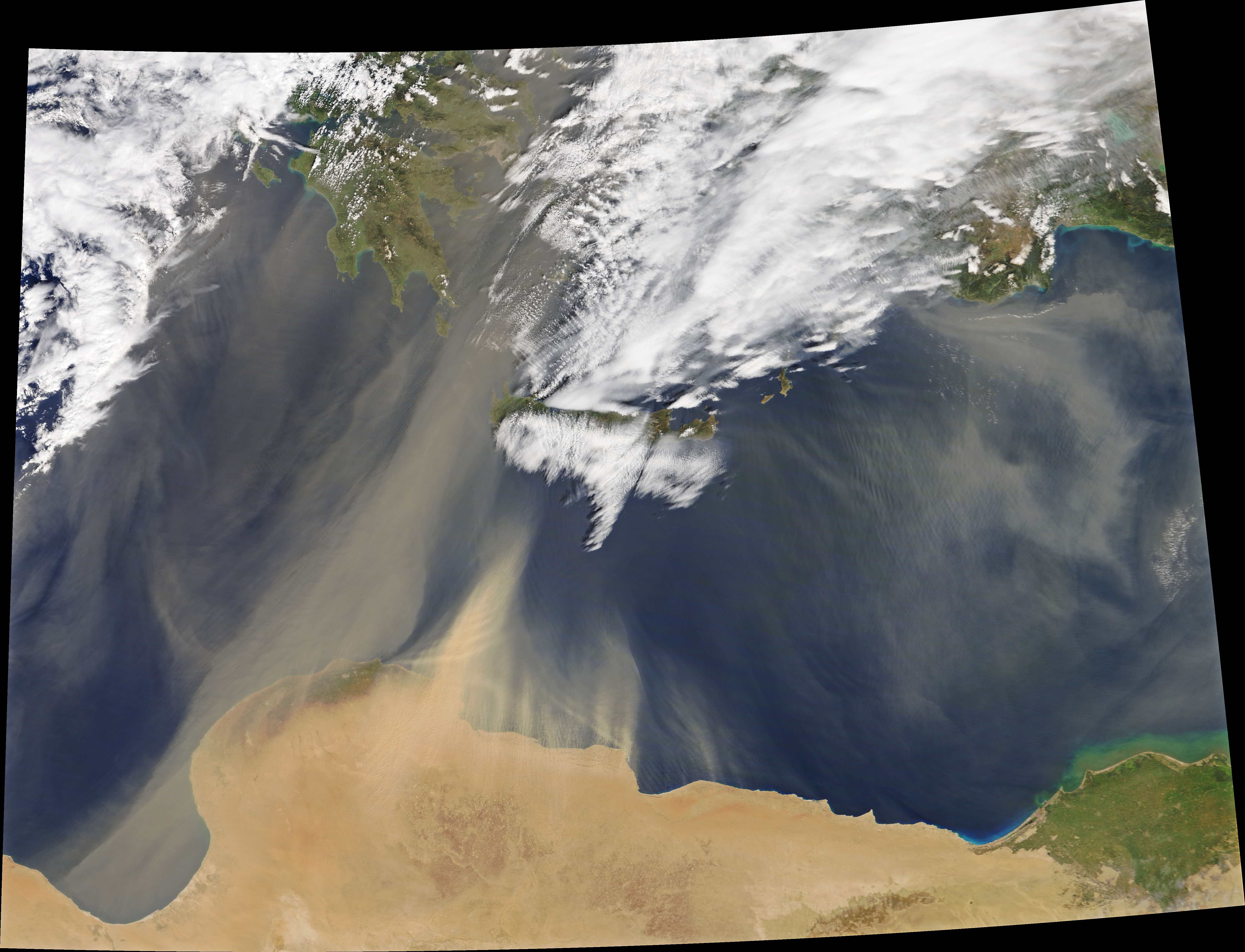 Saharan Dust Makes Orange Snow - related image preview