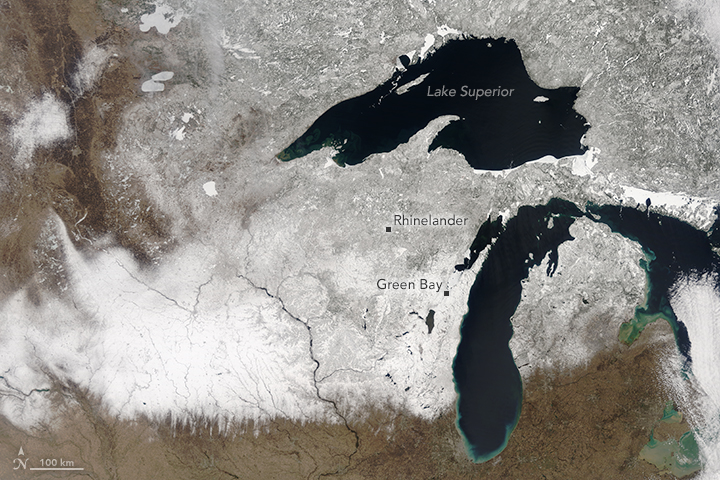 Late Spring Snow in the Upper Midwest - related image preview