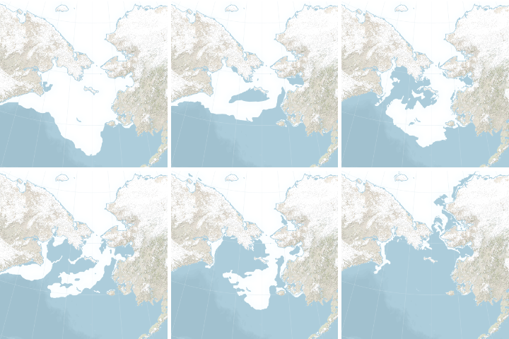 Historic Low Sea Ice in the Bering Sea
