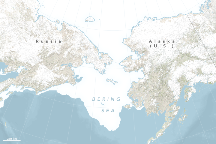 Historic Low Sea Ice in the Bering Sea - related image preview