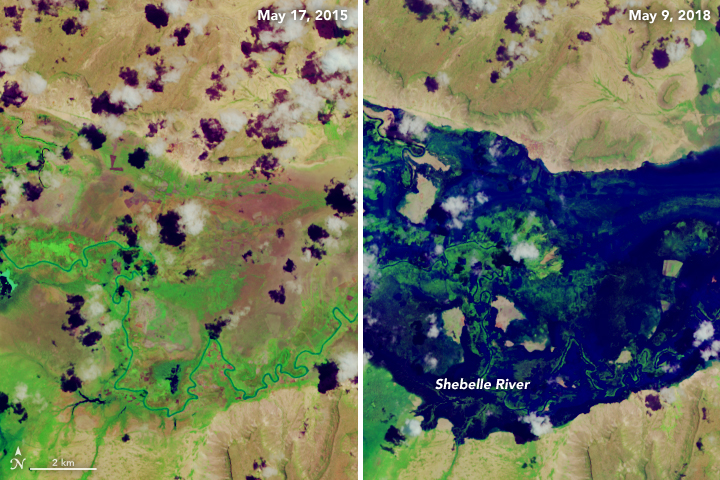 Dramatic Flooding in Eastern Africa