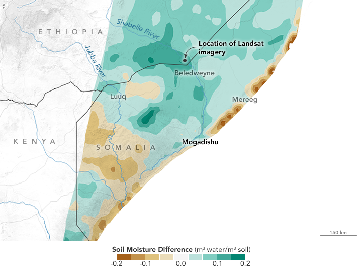 Flood Africa Map