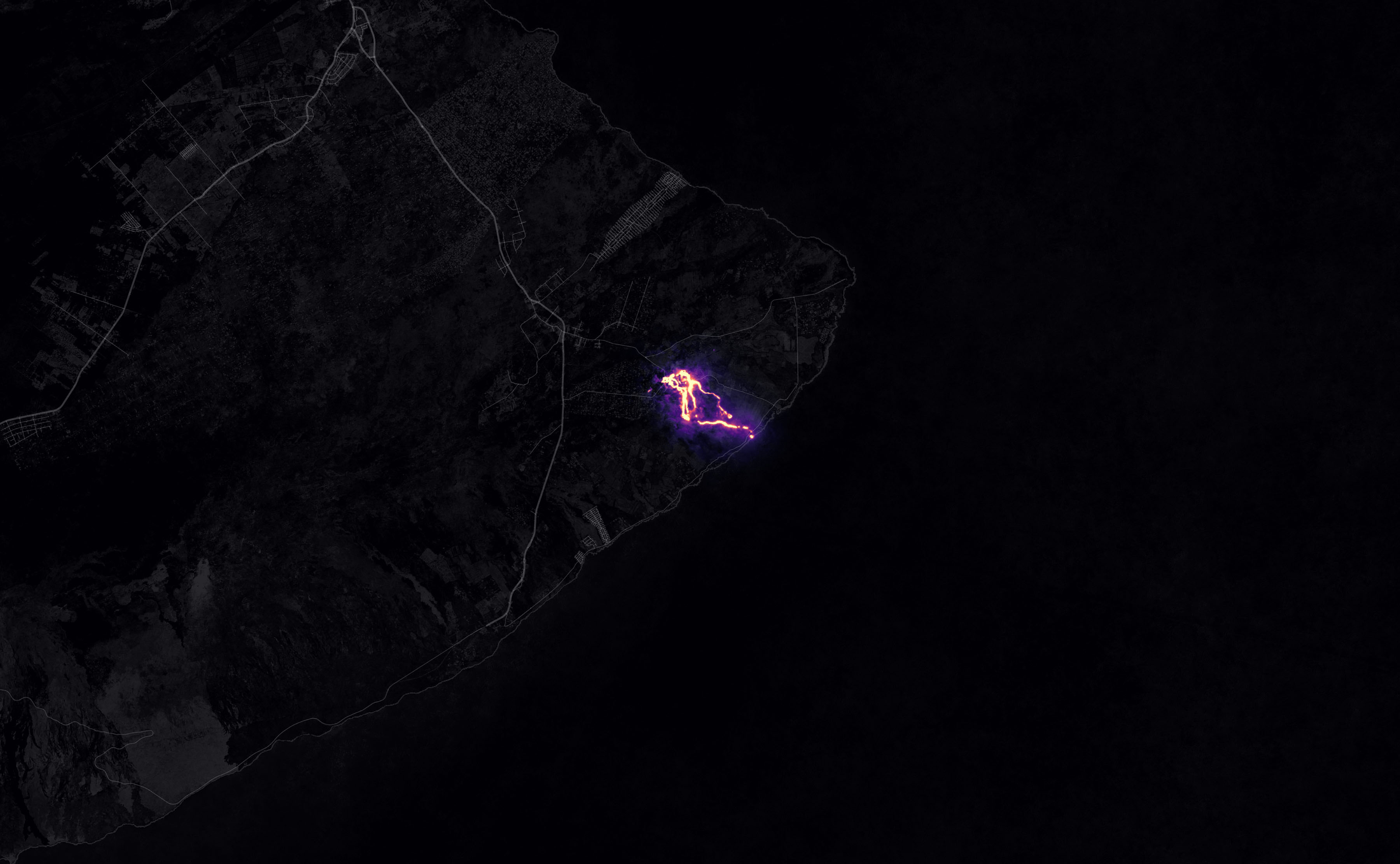The Infrared Glow of Kilauea’s Lava Flows - related image preview