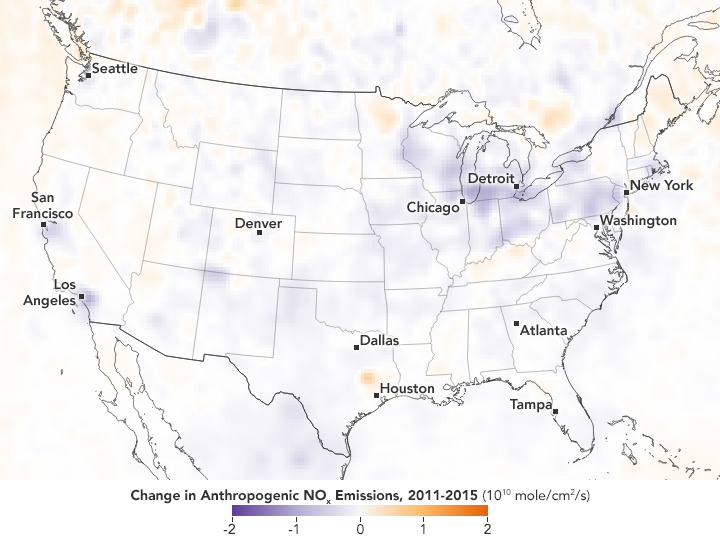 Pollutant Emissions Leveling Off a Bit in the U.S. - related image preview