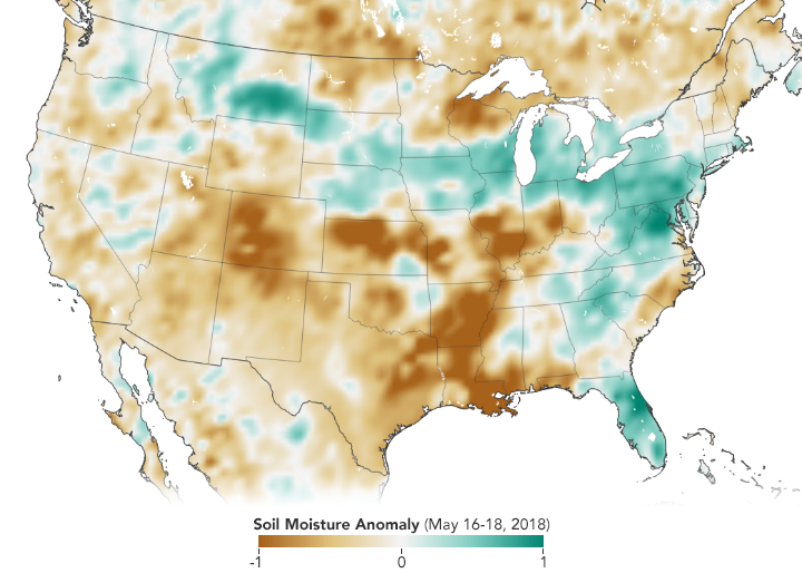 NASA Soil Moisture Data Advances Global Crop Forecasts - related image preview