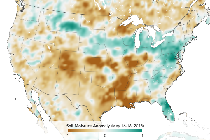 NASA Soil Moisture Data Advances Global Crop Forecasts - related image preview