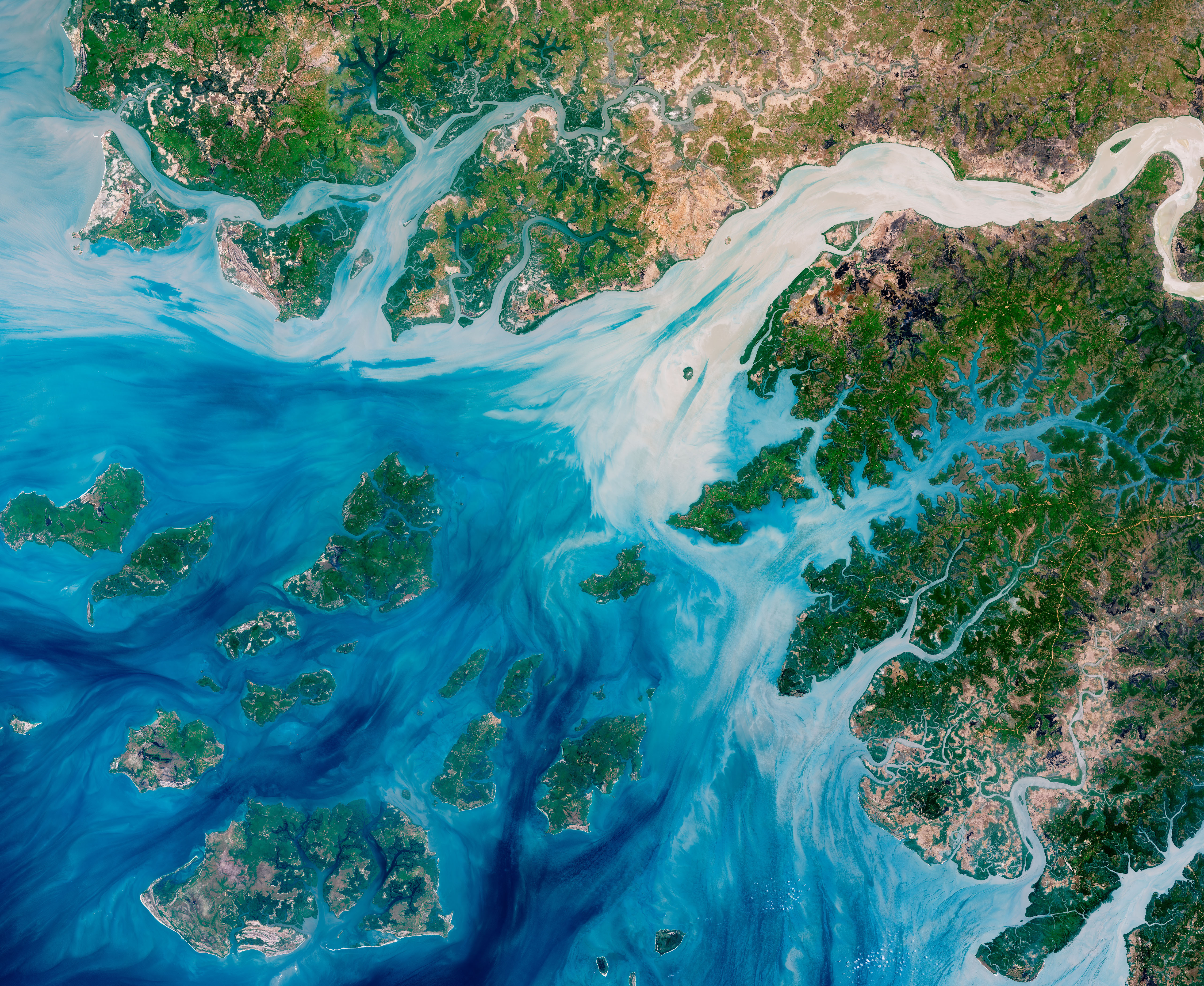 The Meandering Estuaries of Guinea–Bissau - related image preview