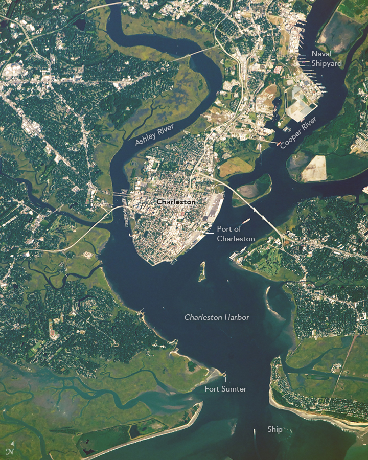 History and Seaports in Charleston 