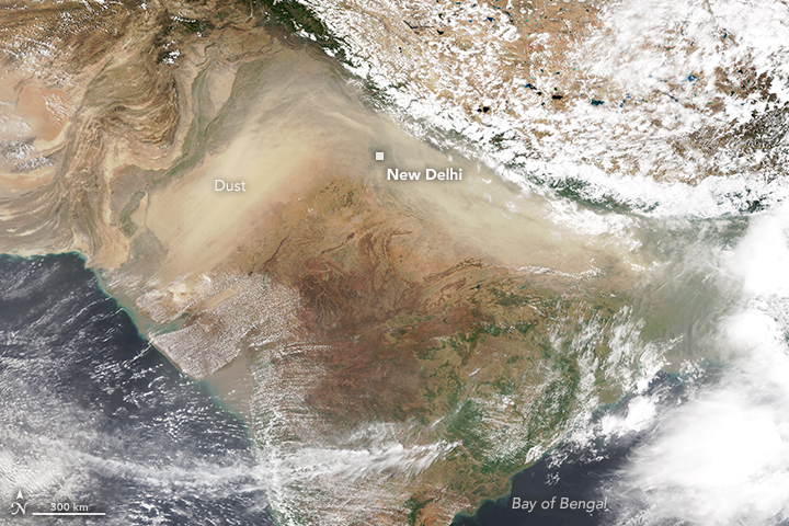Hazardous Pre-Monsoon Dust Pollution - related image preview