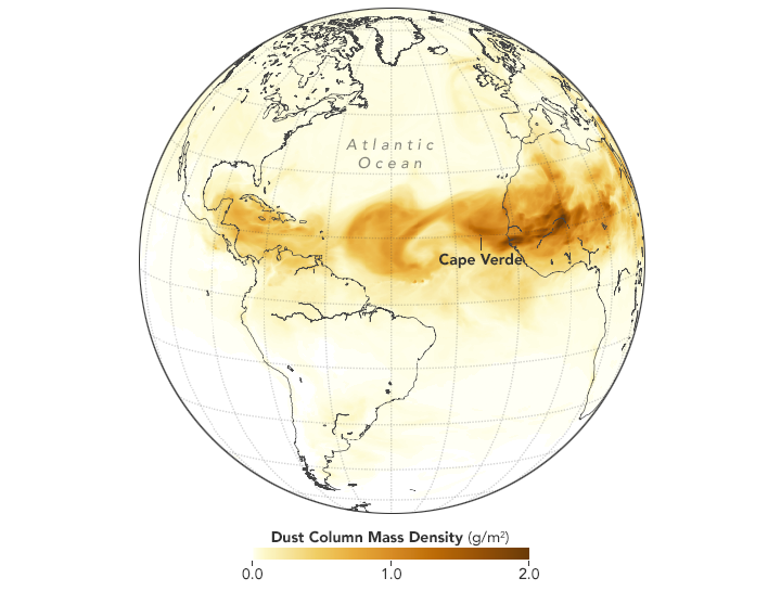 Here Comes the Saharan Dust - related image preview