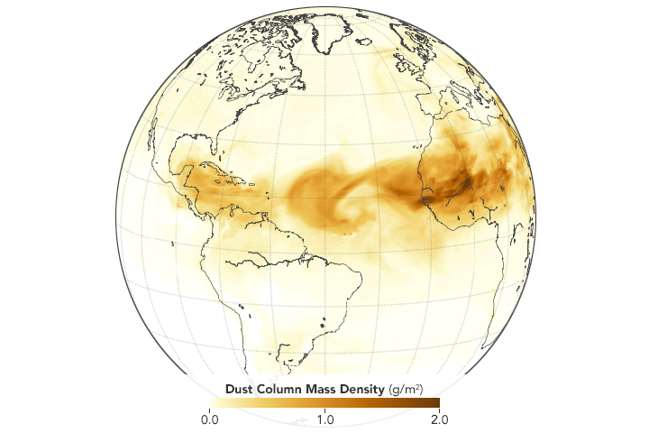 Here Comes the Saharan Dust - related image preview