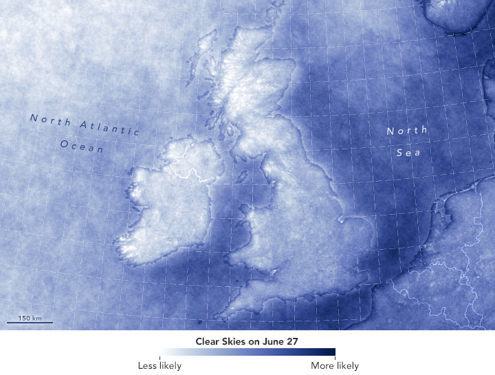 Rare Fair Skies Over All of the UK and Ireland - related image preview