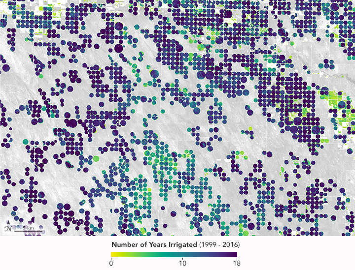 Satellites Investigate Irrigation in a Stressed Aquifer - related image preview