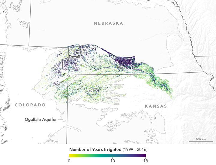 Satellites Investigate Irrigation in a Stressed Aquifer - related image preview