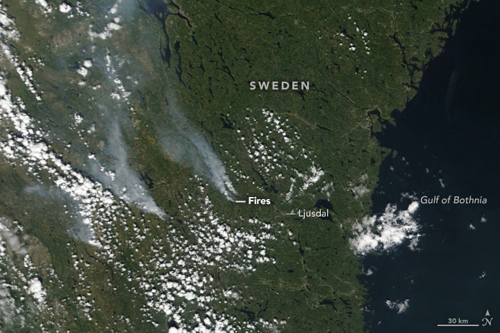 Scarcely Seen Scandinavian Fires