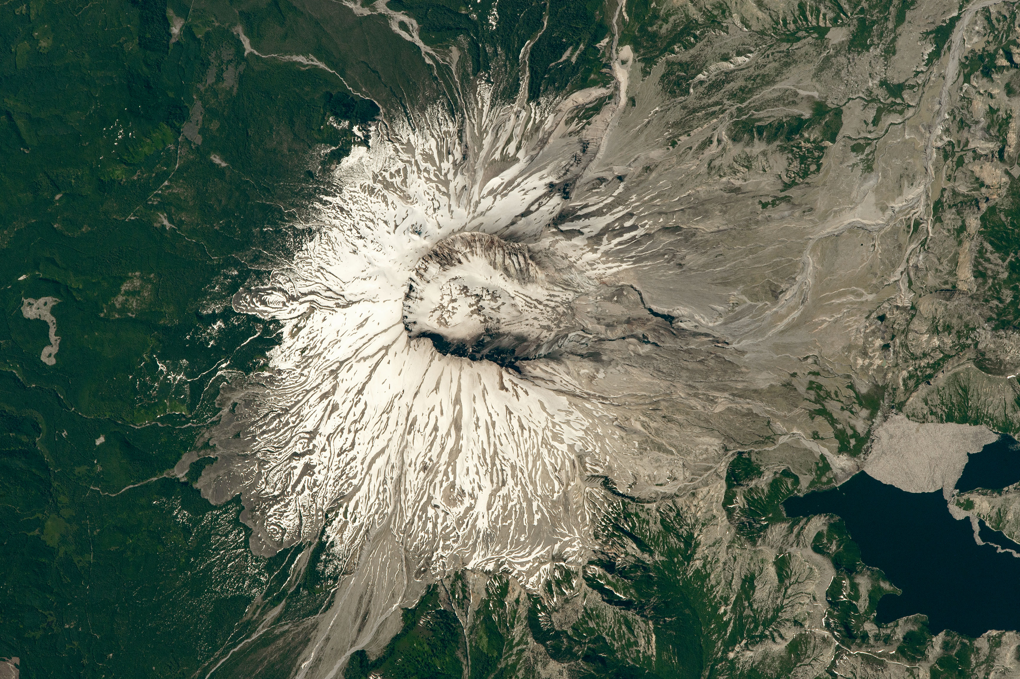 An Astronaut’s View of Mount St. Helens - related image preview
